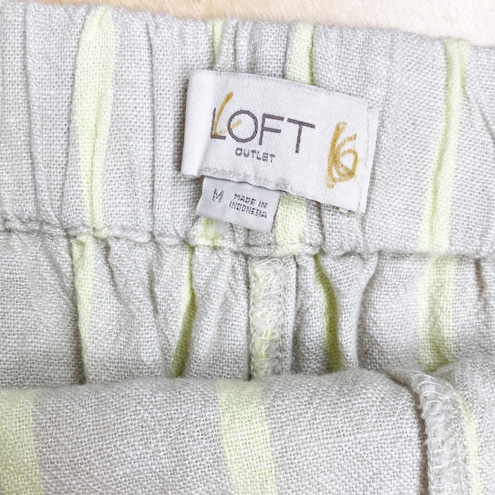 LOFT Striped Skort - Picture 6 of 7